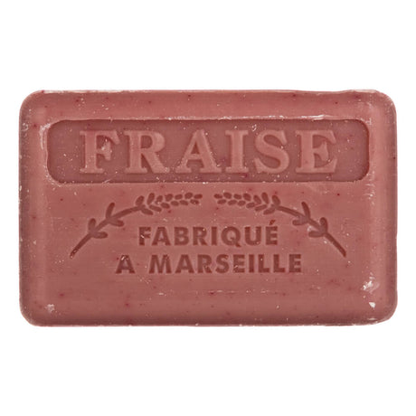 Foufour Marseille Soap Strawberry  - 125 g