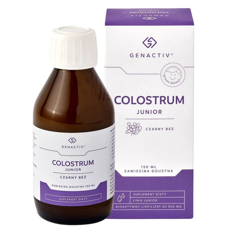 Genactiv Colostrum Junior, Elderberry - 150 ml