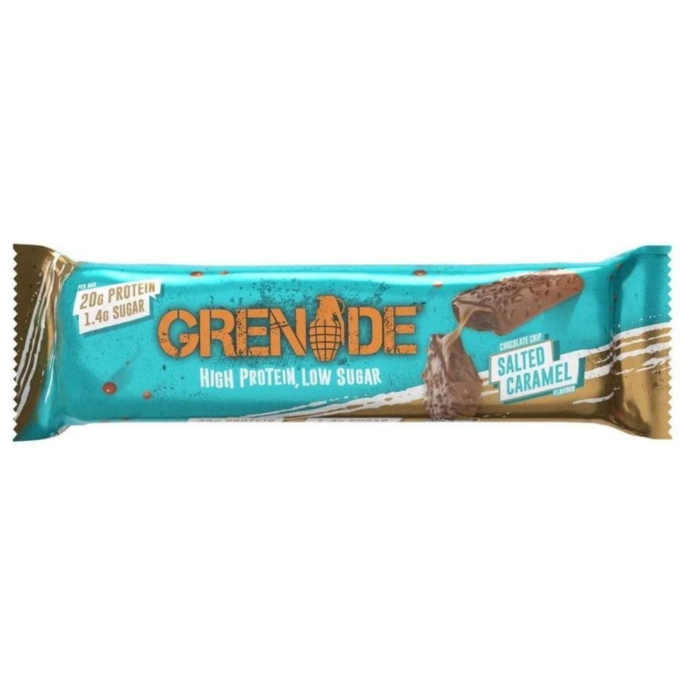 Grenade Protein Bar, Chocolate Chips with Salted Caramel - 60 g