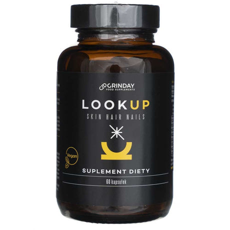 Grinday Look Up Skin Hair Nails - 60 Capsules