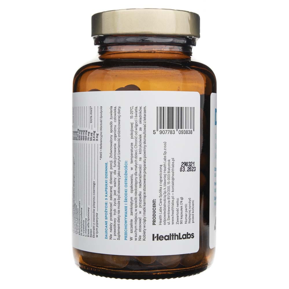 Health Labs Care DetoxMe - 90 Capsules