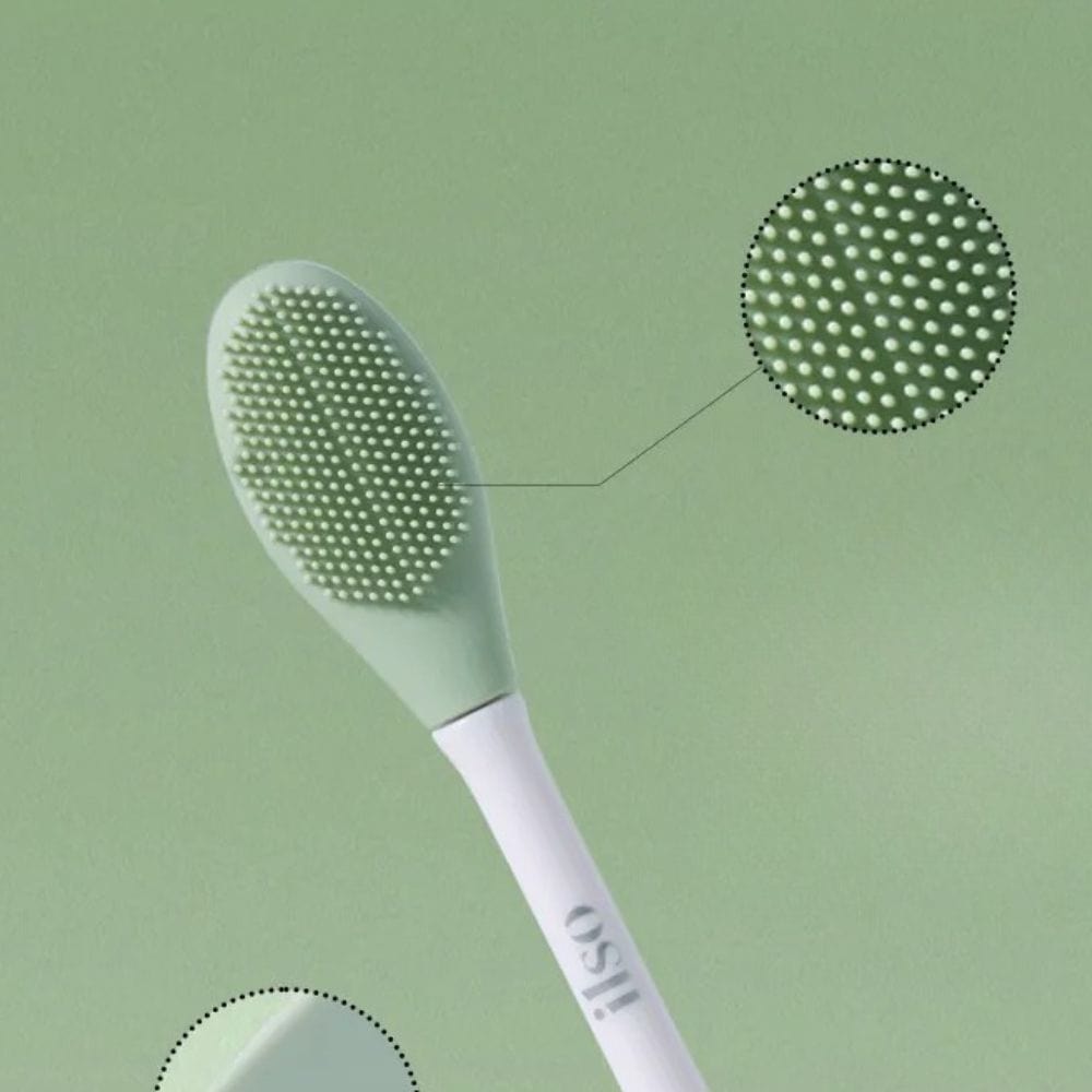Ilso Dual Clean Brush 2-in-1 Silicone Facial Cleansing Brush