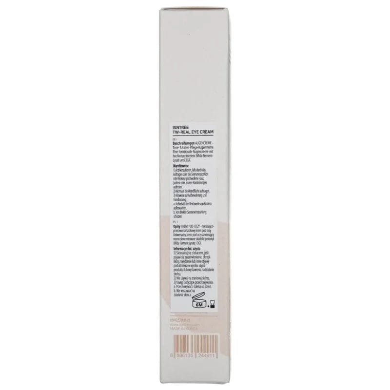 Isntree TW-Real Eye Cream - 30 ml