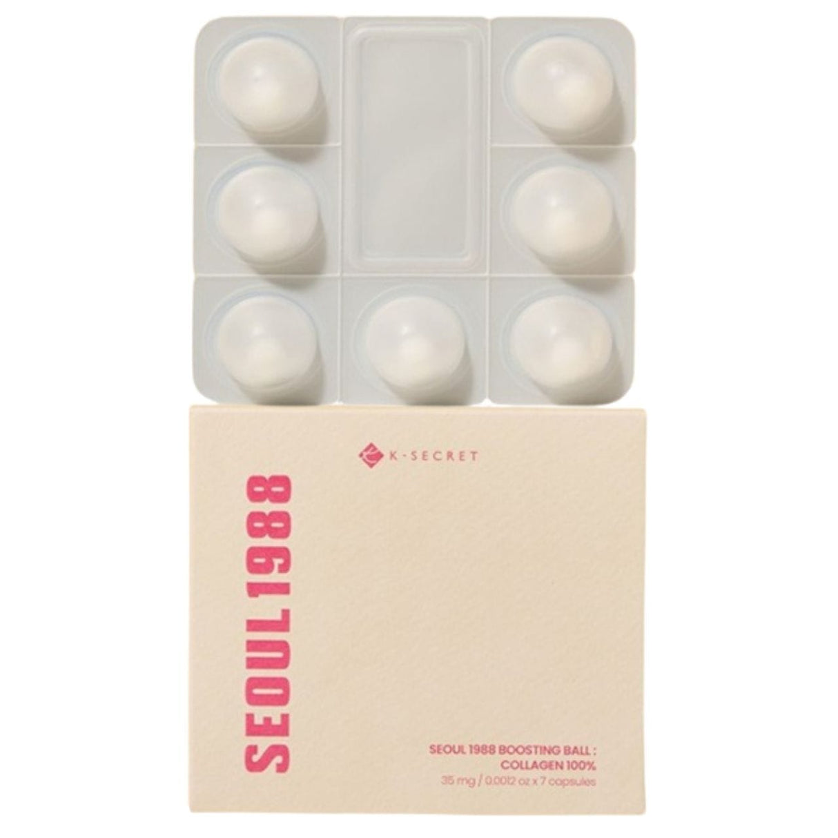 K-SECRET Seoul 1988 Collagen Nourishing Face Capsules - 7 Pieces