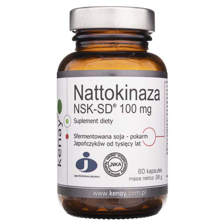 Kenay Nattokinase NSK-SD® 100 mg - 60 Capsules