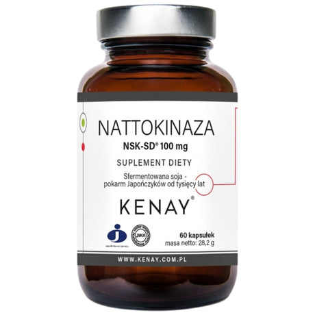 Kenay Nattokinase NSK-SD® 100 mg - 60 Capsules