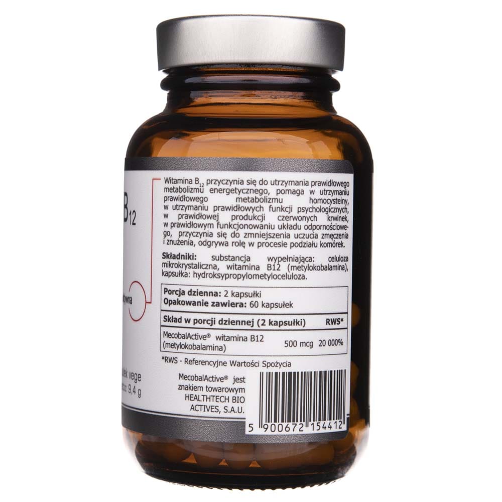 Kenay Vitamin B12 MecobalActive® - 60 Capsules