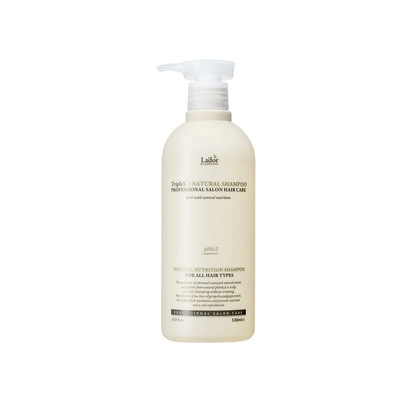 La'dor Triple X3 Natural Shampoo - 530 ml