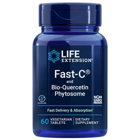 Life Extension Fast-C® and Bio-Quercetin Phytosome - 60 Tablets