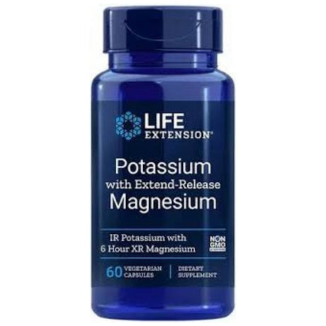 Life Extension Potassium with Extend-Release Magnesium - 60 Capsules