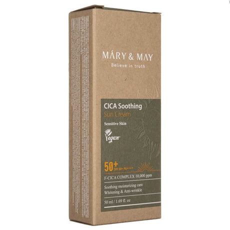 Mary&May CICA Soothing Sun Cream SPF50+ - 50 ml