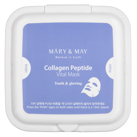 Mary&May Collagen Peptide Vital Mask - 30 pieces