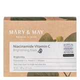 Mary&May Niacinamide Vitamin C Brightening Mask - 30 Pieces