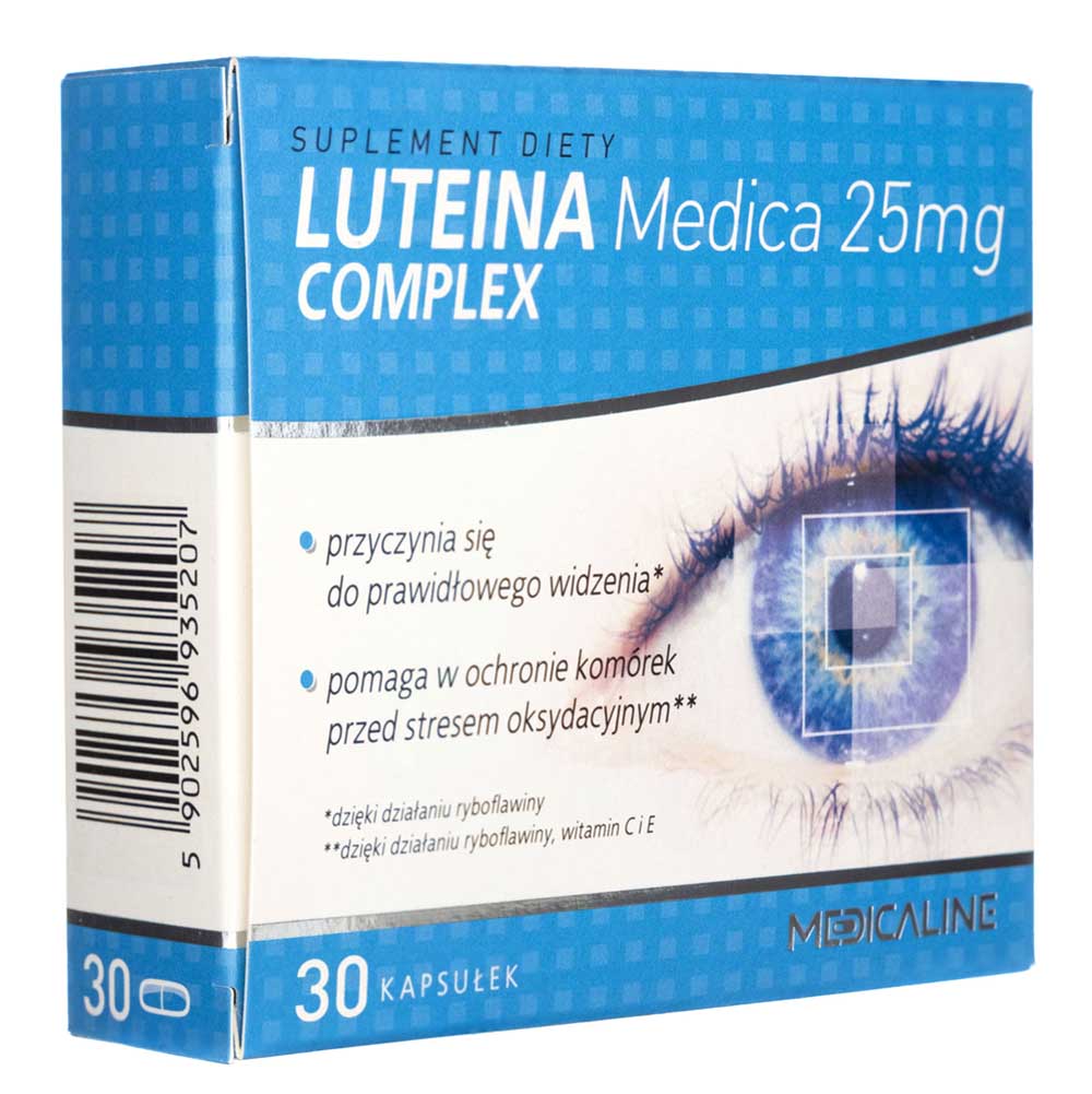 Medica Lutein Complex 25 mg - 30 Capsules