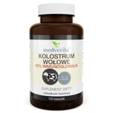Medverita Beef Colostrum 400 mg, 40% Immunoglobulin - 100 Capsules