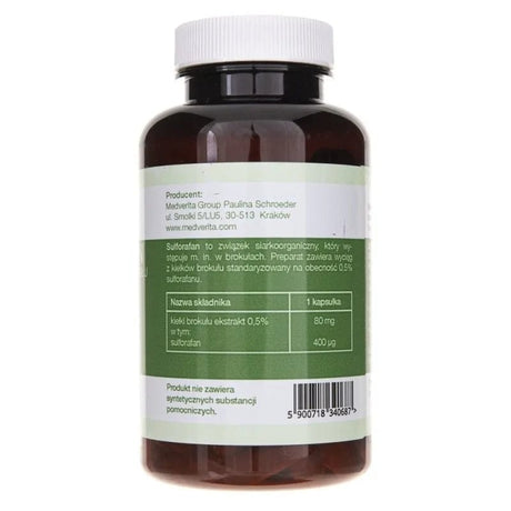 Medverita Sulforaphane 400 mcg - 120 Capsules