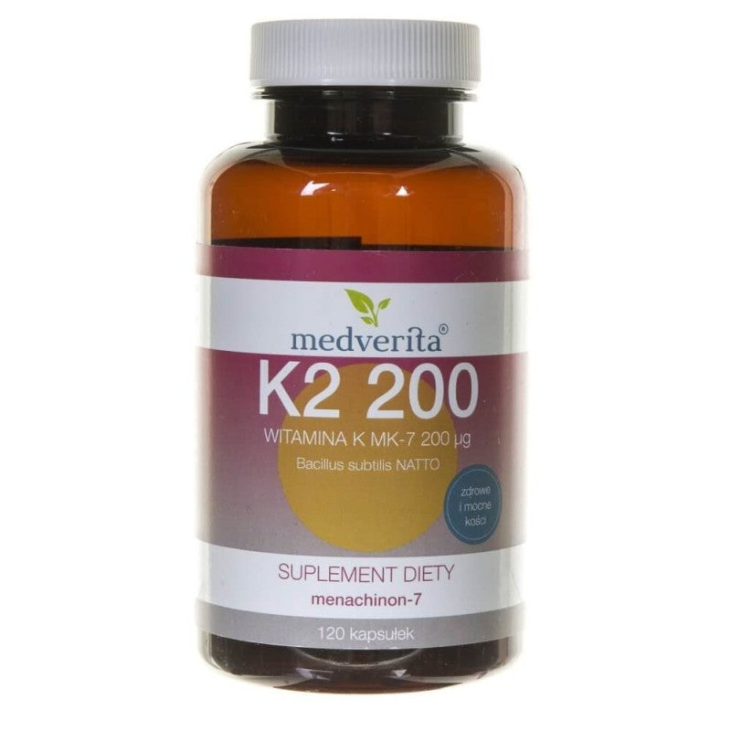 Medverita Vitamin K Vitamk7® (Menaquinone-7) 200 mcg - 120 Capsules