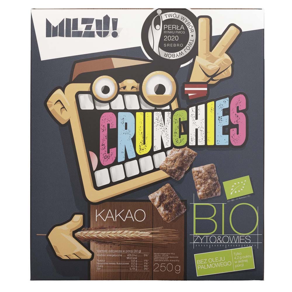 Milzu Crunchies Cocoa Oats- 250 g