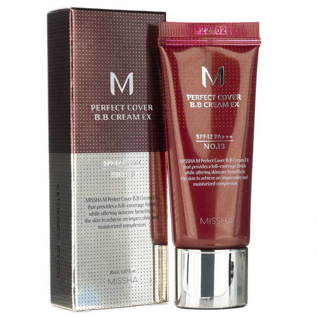 Missha M Perfect Cover B.B Cream SPF 42 PA+++ NO.13 Bright Beige - 50 ml