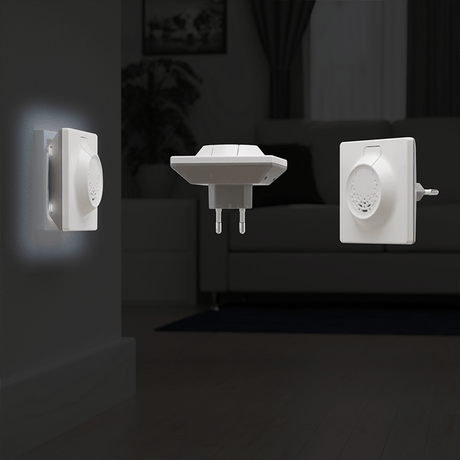 Miteless Home Ultrasonic Mite Protection for Your Home - Grey