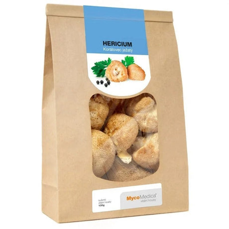 MycoMedica Dried Hericium Mushrooms - 100 g
