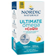 Nordic Naturals Ultimate Omega + CoQ10, Lemon - 60 Capsules