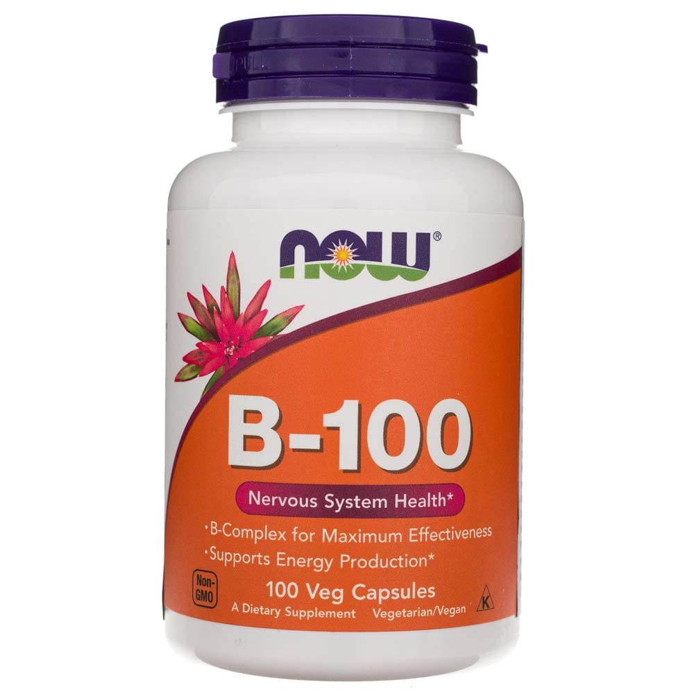 Now Foods B-100 - 100 Veg Capsules