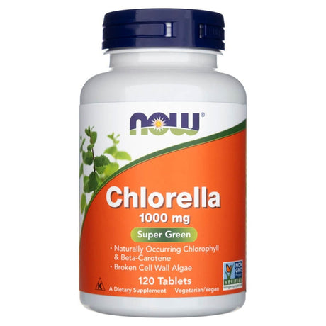Now Foods Chlorella 1000 mg - 120 Tablets