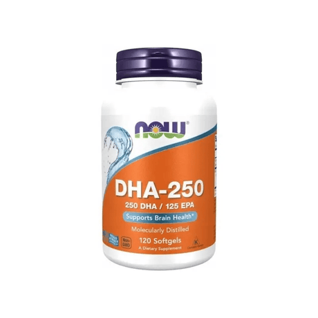 Now Foods DHA-250 Fish Oil - 120 Softgels