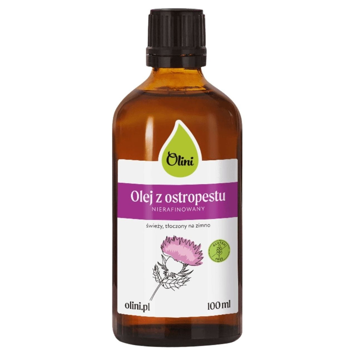 Olini Cold-Pressed Milk Thistle Oil - 250 ml