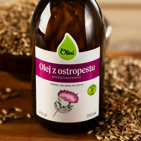 Olini Cold-Pressed Milk Thistle Oil - 250 ml