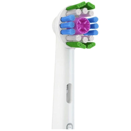 Oral-B Heads 3D White Electric Toothbrush Heads, White - 4 Pieces