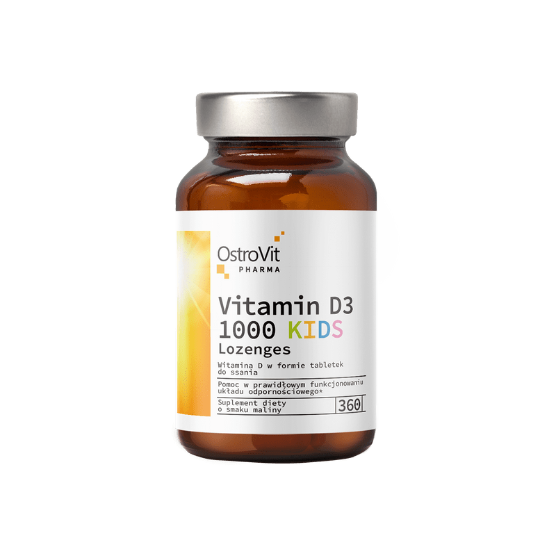 Ostrovit  Pharma Vitamin D3 KIDS 1000 mg - 360 Lozenges