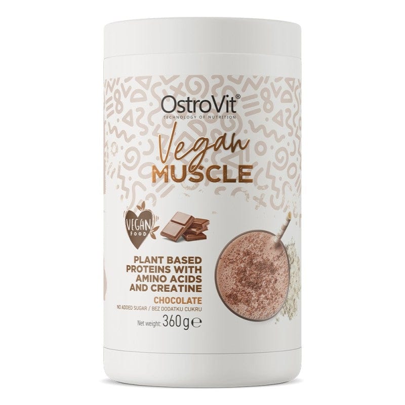 OstroVit Vegan Muscle, Chocolate - 360 g