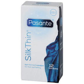 Pasante Silk Thin Condoms - 12 Pieces