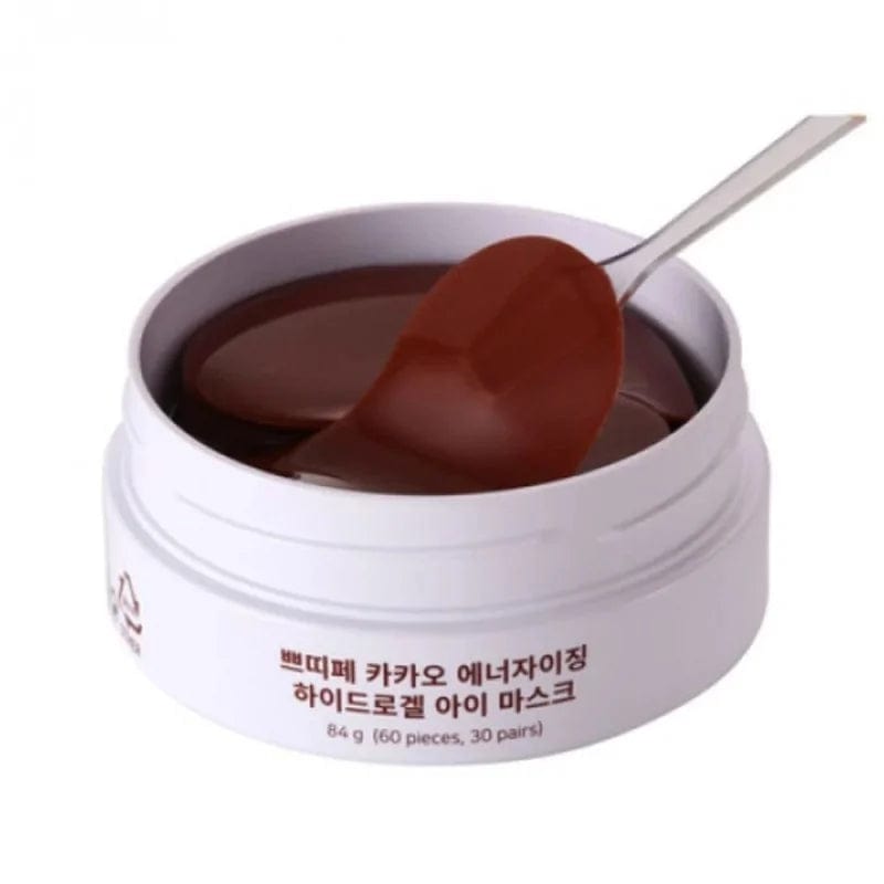 Petitfee Cacao Energizing Hydrogel Eye Mask - 60 pieces