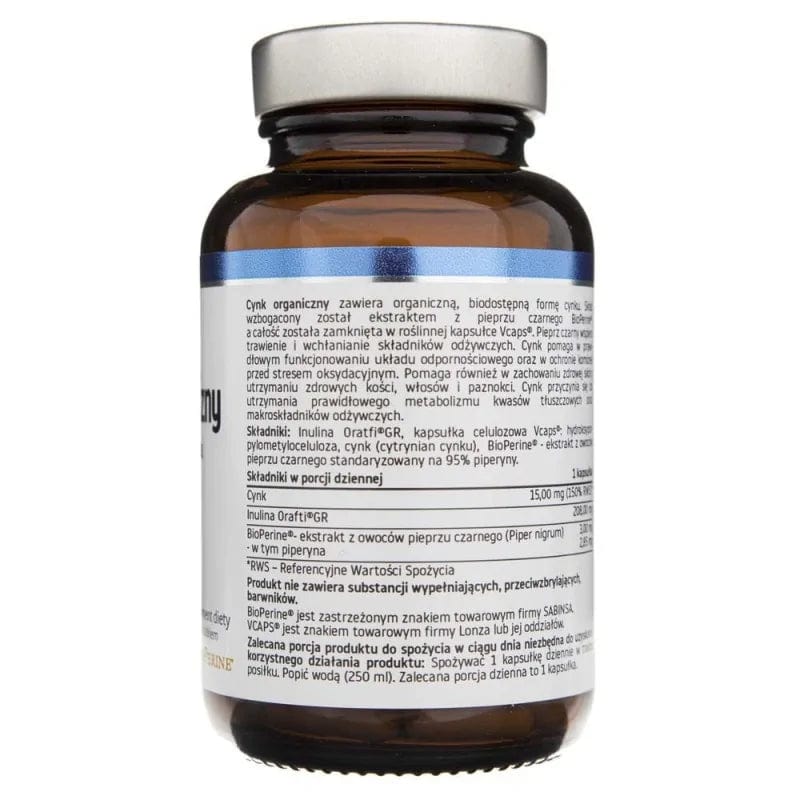 Pharmovit Organic Zinc 15 mg - 60 Capsules