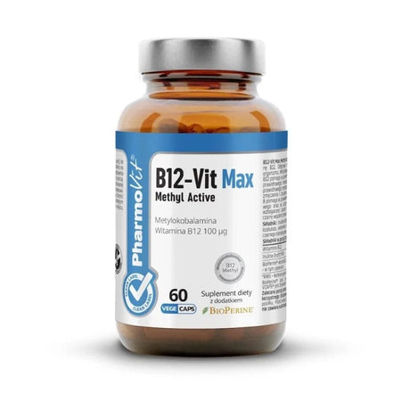 Pharmovit Vitamin B12-Vit Max Methyl Active - 60 Capsules