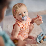 Philips Avent Ultra Air Pacifier, 0-6 Months, Girl - 2 Pieces