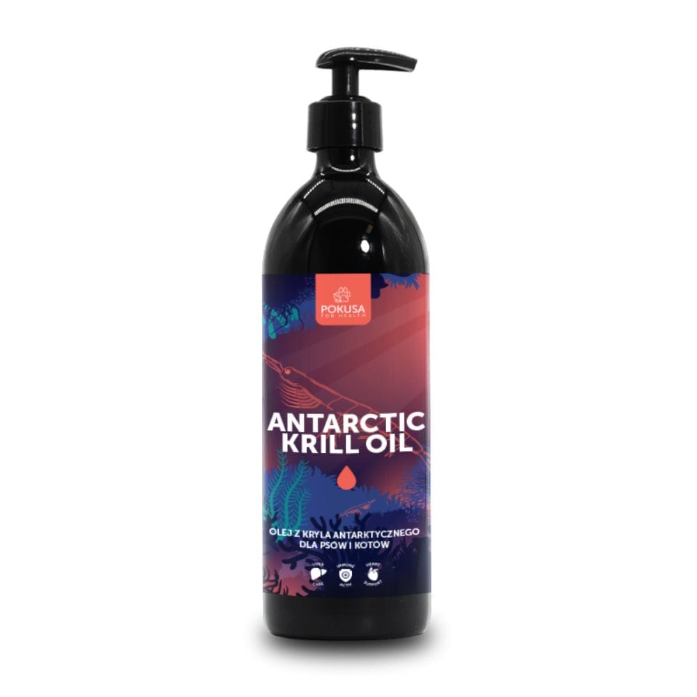 Pokusa Antarctic Krill Oil for Pets - 500 ml