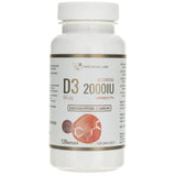 Progress Labs Vitamin D3 Forte 2000 IU - 120 Softgels