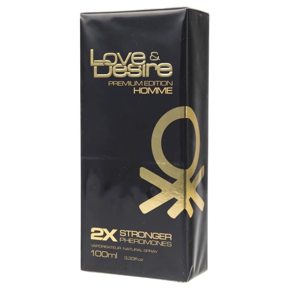 SHS Love & Desire Gold, Pheromones for Men - 100 ml