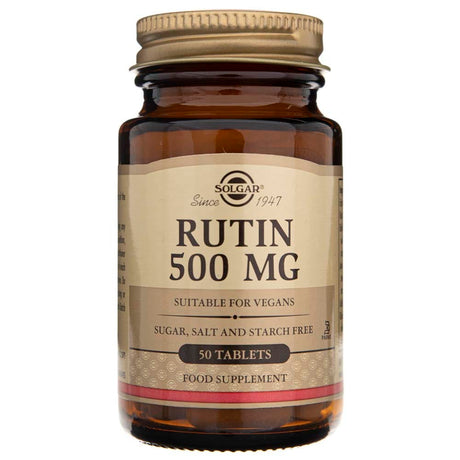 Solgar Rutin 500 mg - 50 Tablets