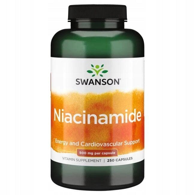 Swanson Niacinamide 500 mg - 250 Capsules