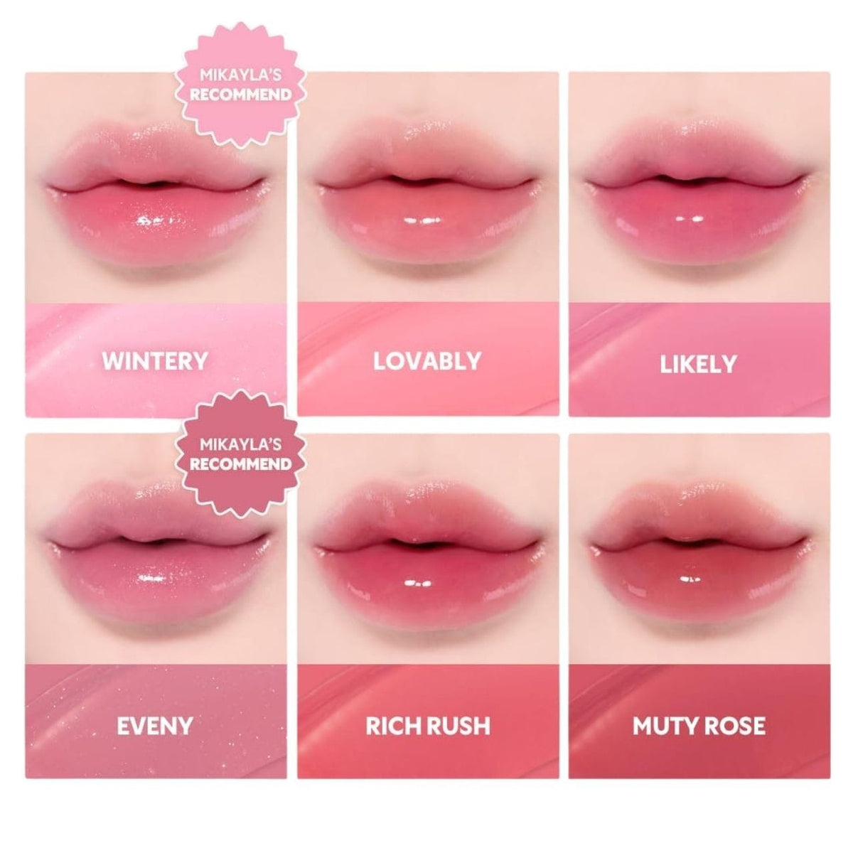 TIRTIR Waterism Glow Tint Mini Hydrating Lip Tint Shade 28, Wintery - 1,8 g