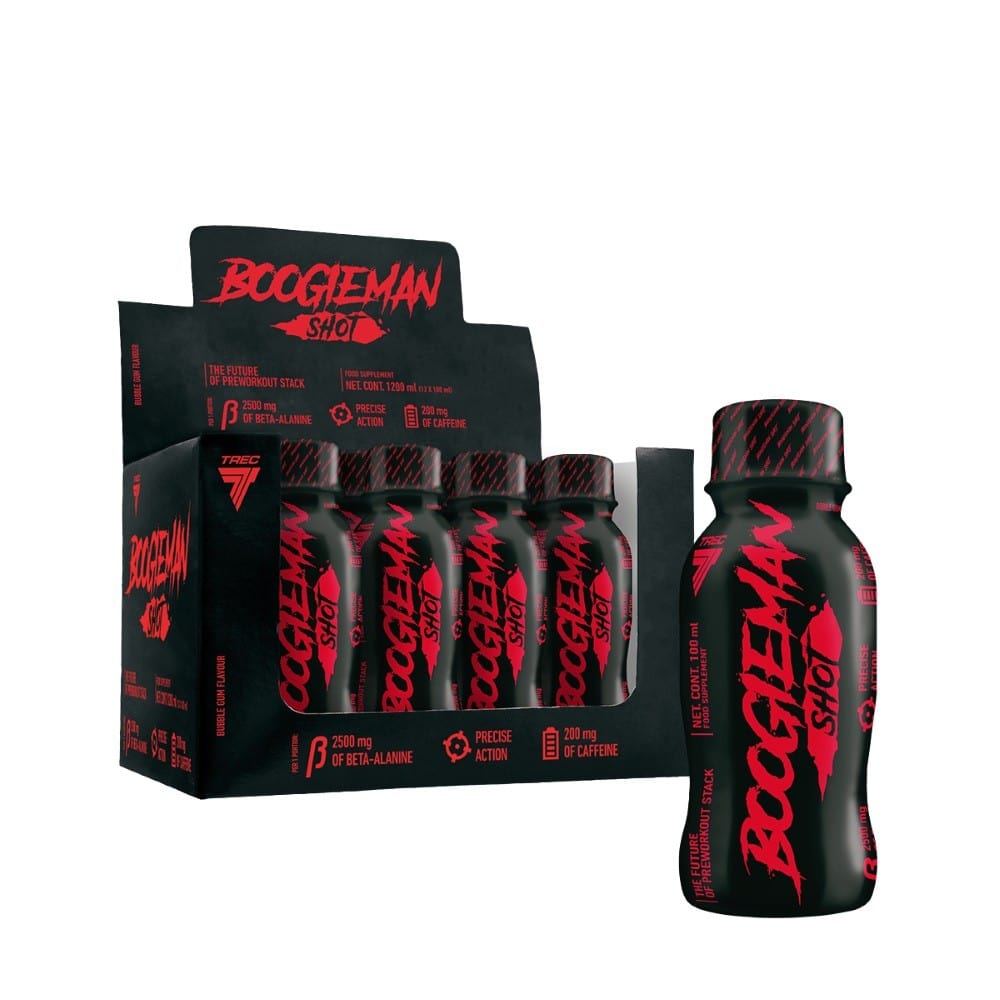 Trec Nutrition Boogieman Pre-Workout Shot Bubble Gum - 12 Pieces