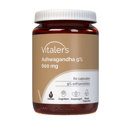 Vitaler's Ashwagandha 9% 600 mg - 60 Capsules
