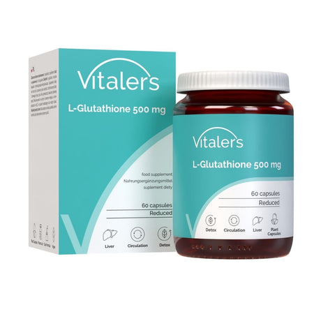 Vitaler's L-Glutathione 500 mg - 60 Capsules