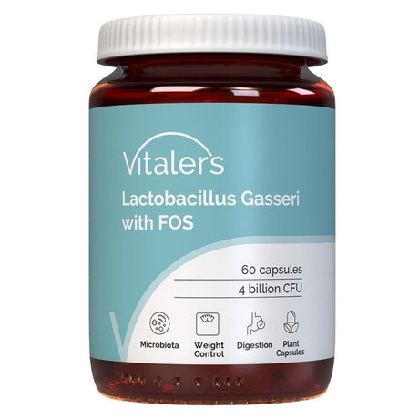 Vitaler's Lactobacillus Gasseri with FOS (Probiotic) - 60 Capsules