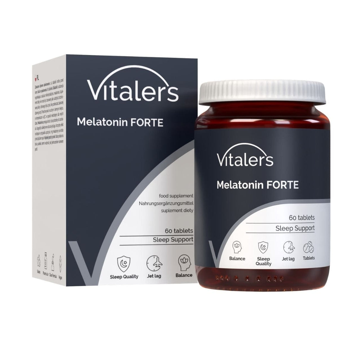Vitaler's Melatonin Forte 4 mg - 60 Tablets